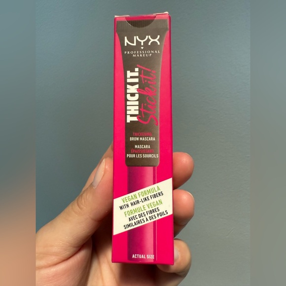 Nyx Thick it Stick it Thickening Brow Gel Mascara in Brunette- BNIB - Picture 1 of 6
